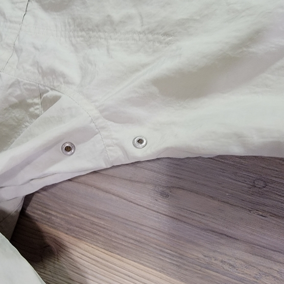 Vintage Mens Ralph Lauren and Chaps Nylon pullover Tan Jacket Size XL - Picture 10 of 12